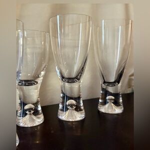 3 Littala “Tapio” glasses. 2 height sizes, all 8oz